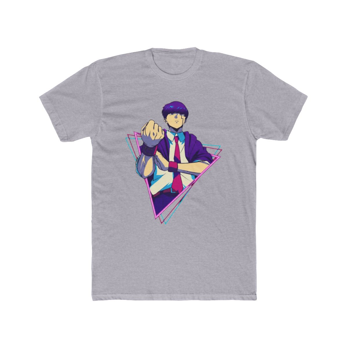 mashle retro style T Shirt | Mashle: Magic and Muscles - alternate angle 5, merchandise
