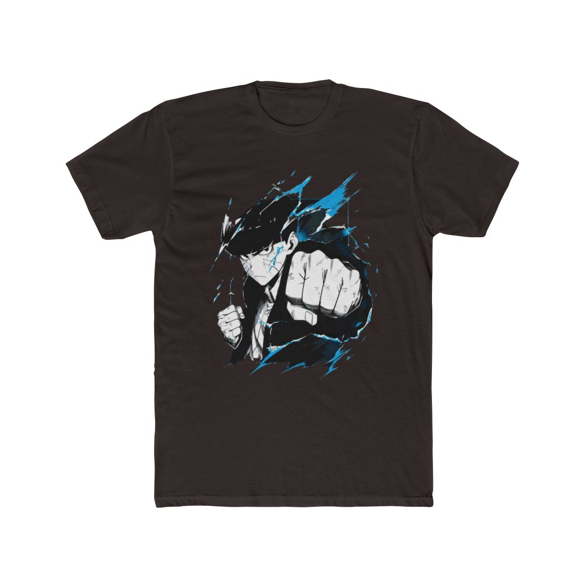 Mash Burnedead Manga Fan Art T Shirt | Mashle: Magic and Muscles - alternate angle 2, merchandise