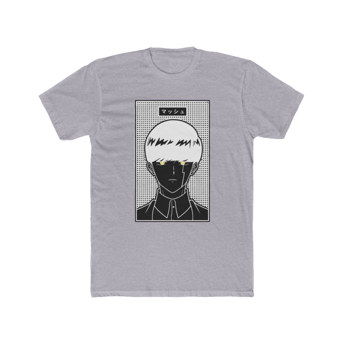Mash Burnedead - Dark Ver T Shirt | Mashle: Magic and Muscles - alternate angle 3, merchandise