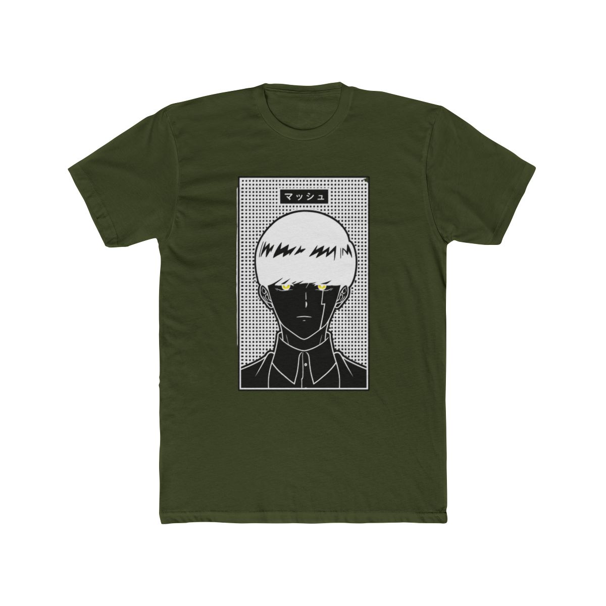 Mash Burnedead - Dark Ver T Shirt | Mashle: Magic and Muscles - alternate angle 4, merchandise